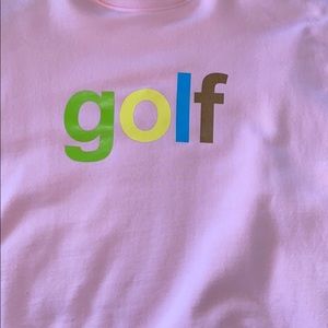 Golf Wang pink crewneck